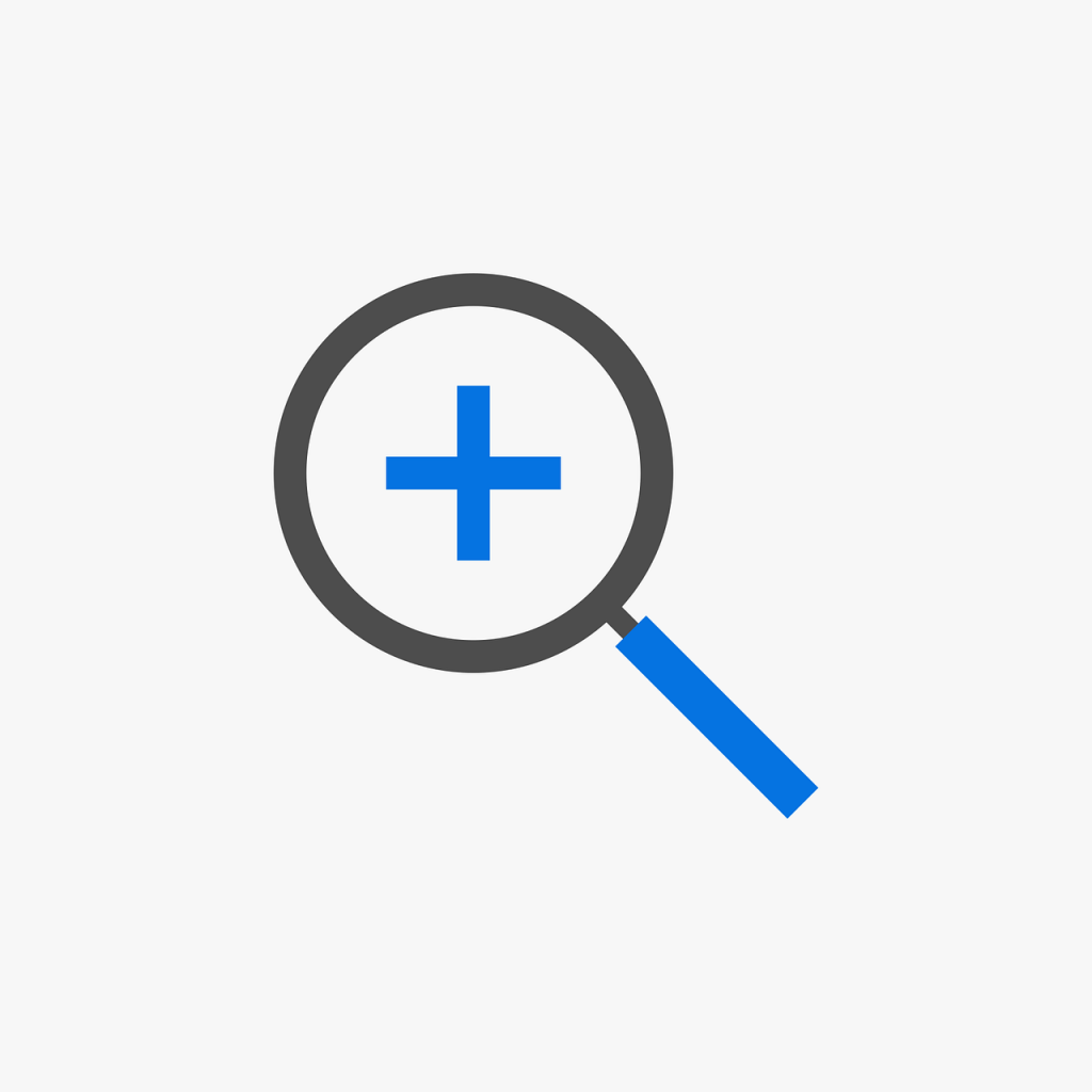 Zoom In Zoom Plus Cross Search  - inspire-studio / Pixabay